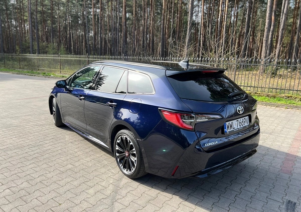 Toyota Corolla cena 104999 przebieg: 54073, rok produkcji 2021 z Stepnica małe 781